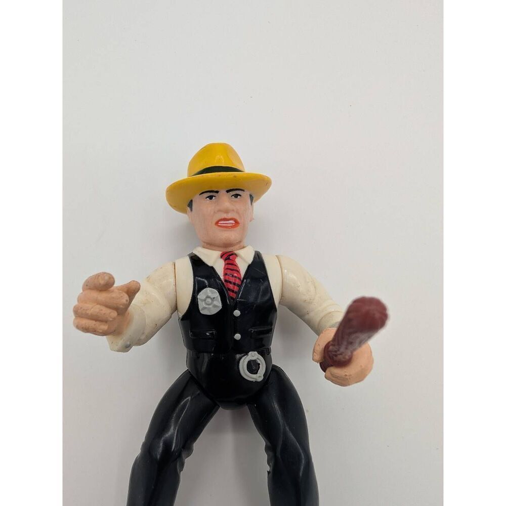 Dick Tracy vintage 1990 action figure detective with Bat